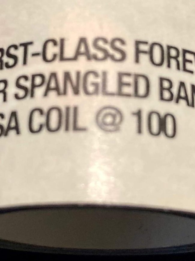 Forever Postage Stamps 100 Freedom Self-Stick 1 Roll