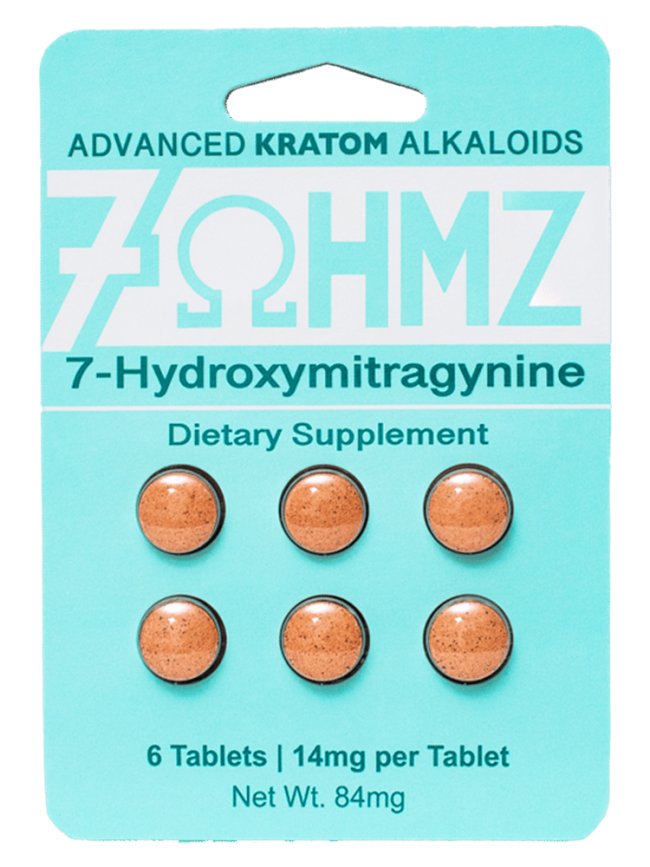 7Hydroz 14mg 7-Hydroxymitragynine Tablets 6ct