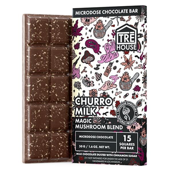 Tre House Magic Mushroom Chocolate Bar Churro Milk