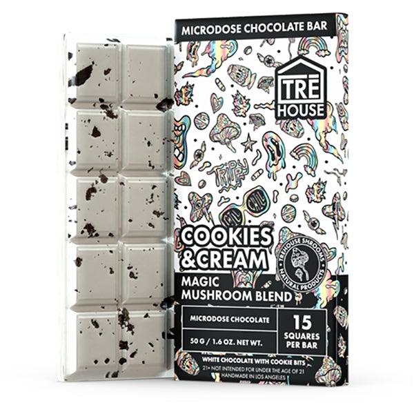 Tre House Magic Mushroom Chocolate Bar Cookies & Cream