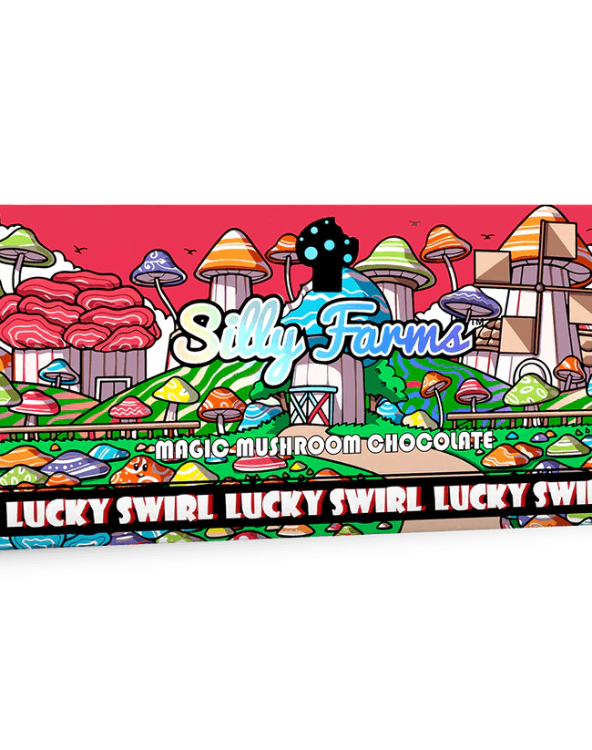 silly farms chocolate mushroom LUCKY SWIRL