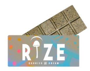 Rize Chocolate Bar | 5G Megadose | Cookies & Cream