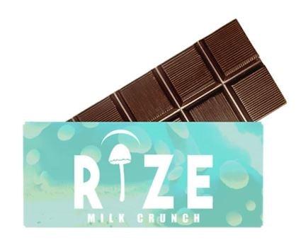 Rize Chocolate Bar | 5G Megadose | Milk Cruch