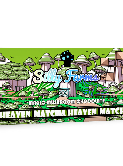 silly farms chocolate mushroom MATCHA HEAVEN