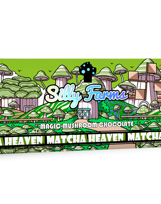silly farms chocolate mushroom MATCHA HEAVEN