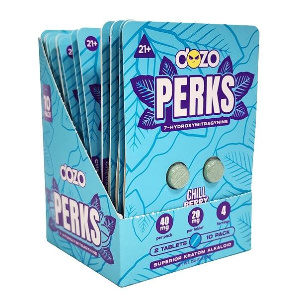 Dozo Perks 7-Hydroxymitragynine Chill Berry 2 Tablets