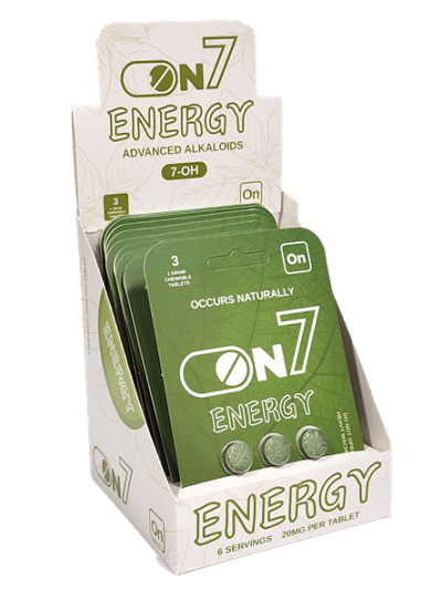 Occurs Naturally on7 Kratom Tablets Energy 3-pack