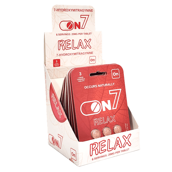 Occurs Naturally on7 Tablets Relax 3-pack