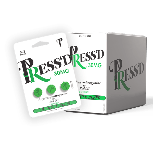 Press'd The Hulk Blend 30mg Tablets