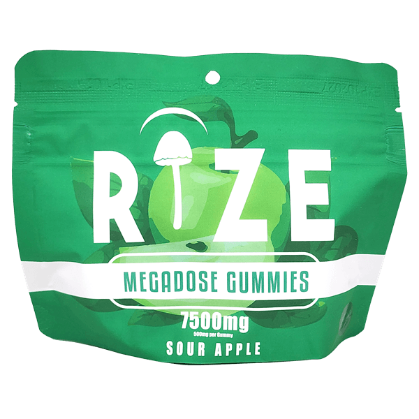 Rize Megadose 7500mg Gummies Watermelon